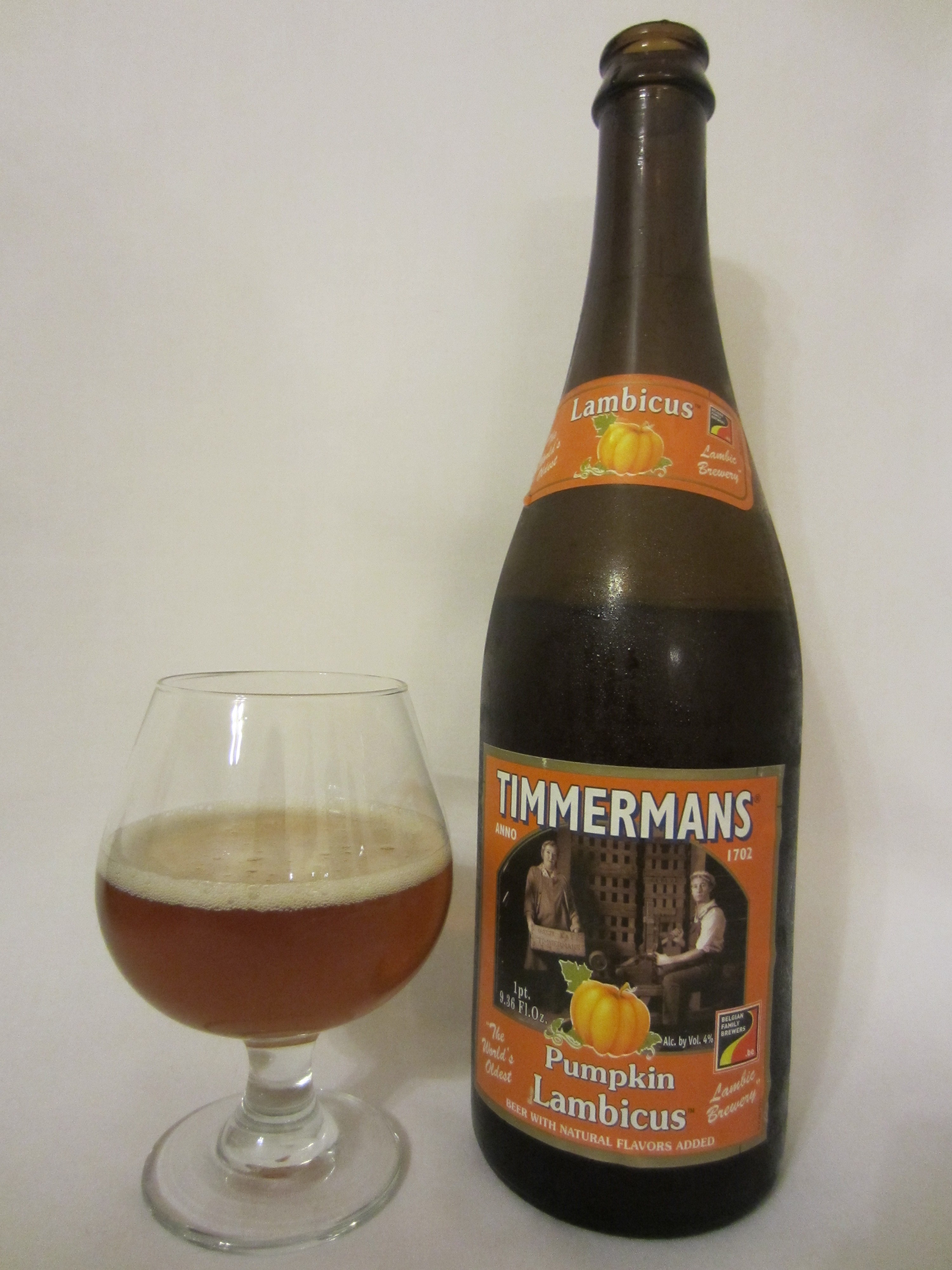 Timmermans Pumpkin Lambicus - Brouweij Timmermans