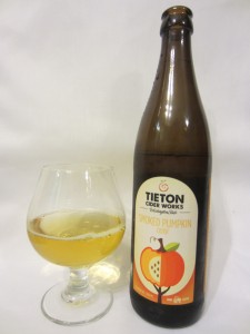 Tieton Cider Works Smoked Pumpkin Cider