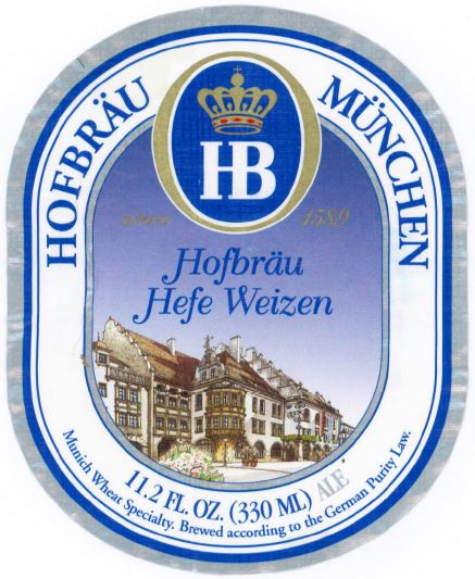 Hofbräu München Hefe Weizen - Hofbräuhaus München