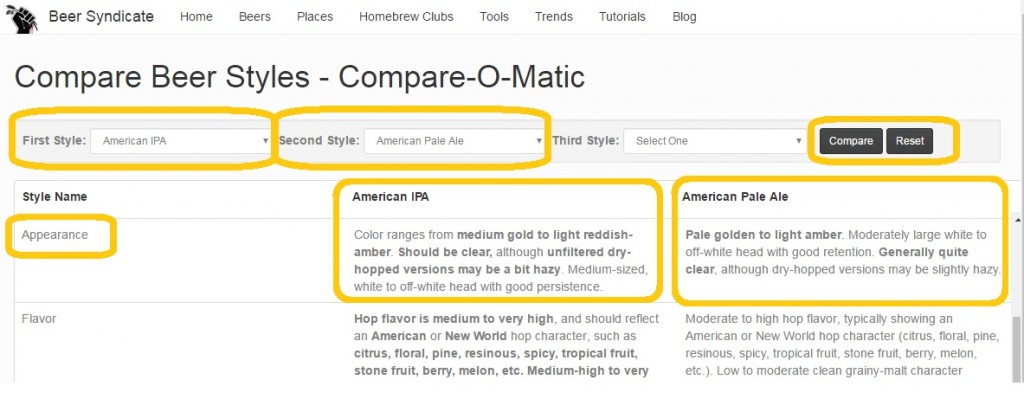 Compare-O-Matic Screen Shot