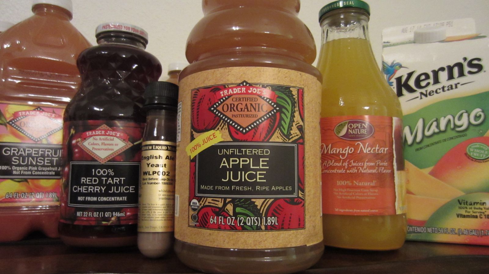 Juices for Making Hard Cider