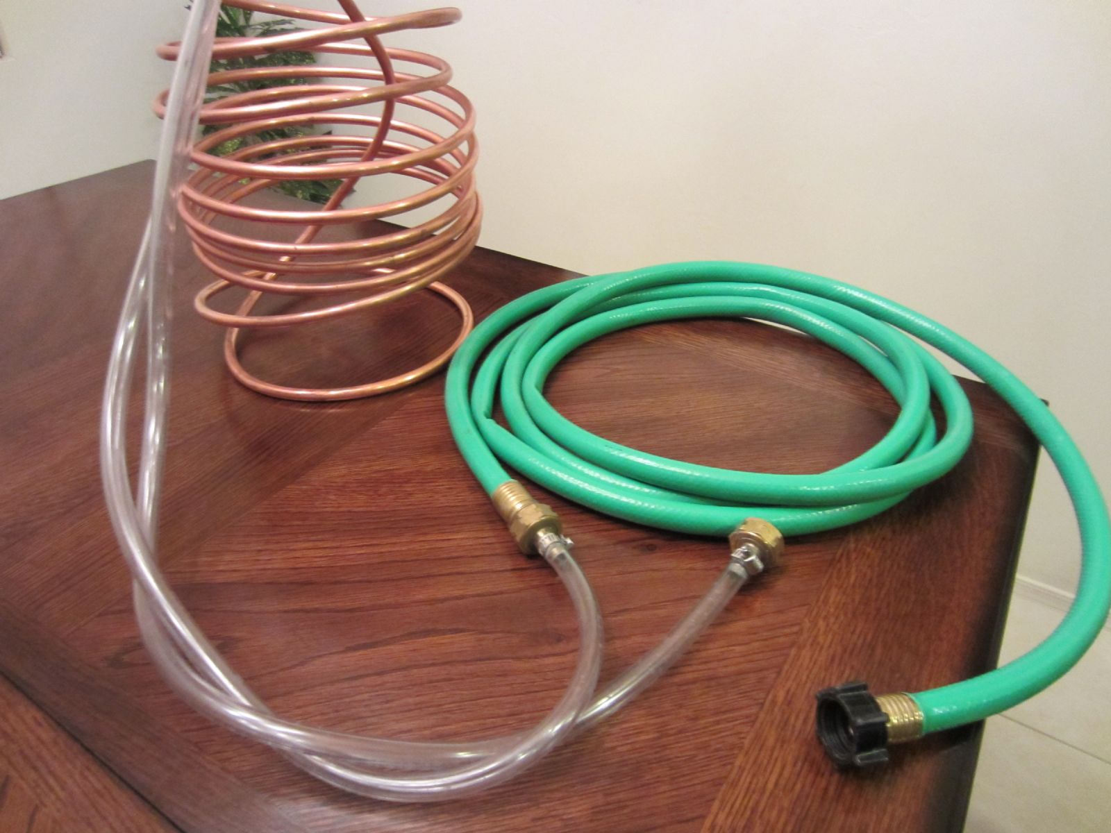 Immersion Wort Chiller Hose Attached