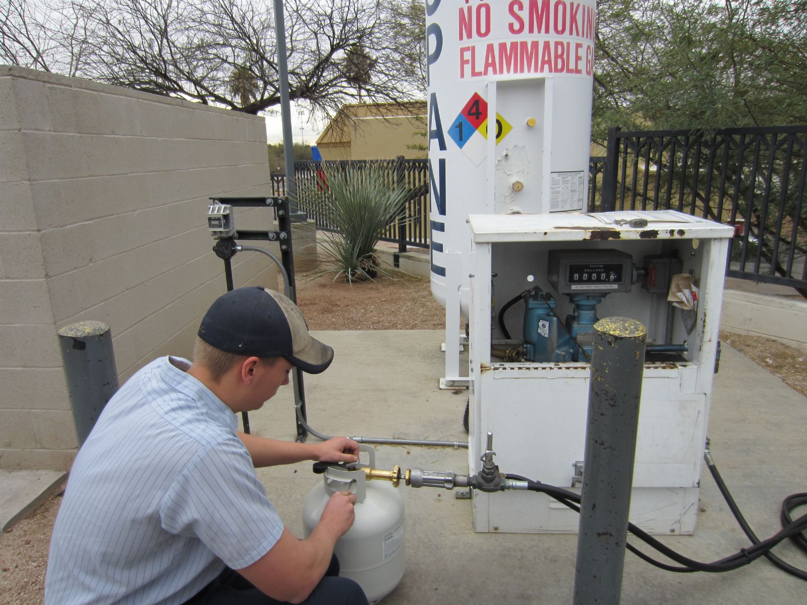 Filling Propane Tank