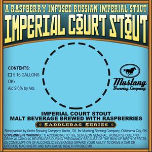 Mustang Brewing Company Imperial Court December 2012