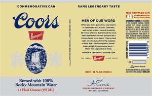 Coors Banquet 