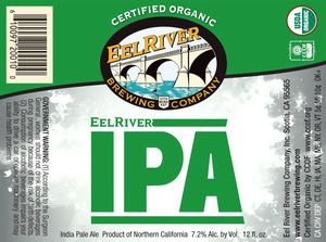 Eel River Brewing Co., Inc. IPA December 2012