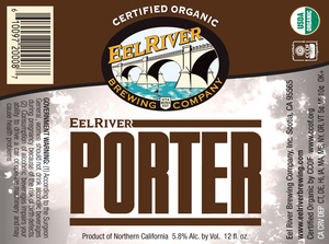 Eel River Brewing Co., Inc. Porter