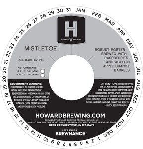 Howard Brewing Mistletoe December 2012