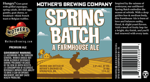 Mother's Brewing Company Spring Batch