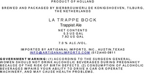 La Trappe Bock December 2012