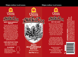 Brewery Vivant Big Red Coq January 2013