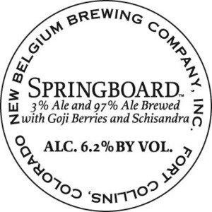 New Belgium Brewing Springboard December 2012