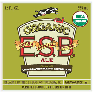 Lakefront Brewery Organic Esb