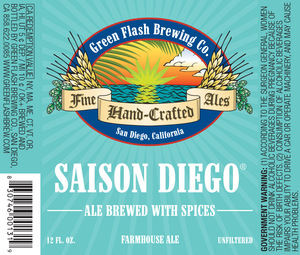 Green Flash Brewing Company Saison Diego