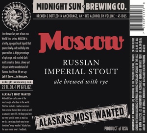 Midnight Sun Brewing Company Moscow