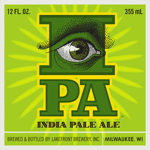 Lakefront Brewery India Pale December 2012