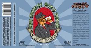 Woodstock Inn Brewery Kanc Country Maple Porter