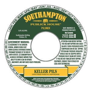 Southampton Public House Keller Pils December 2012