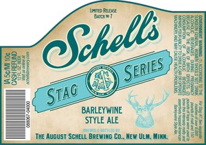 Schell's Stag Series No 7