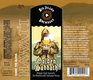 Big Island Brewhaus Golden Sabbath
