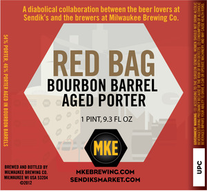 Milwaukee Brewing Company Red Bag