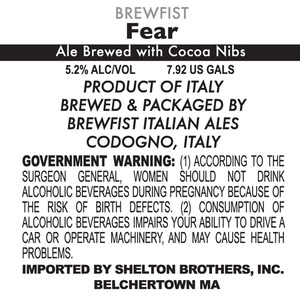 Brewfist Fear January 2013