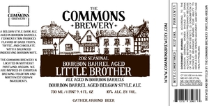 The Commons Brewery Bourbon Barrel Aged Little Brother February 2013