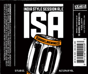 10 Barrel Brewing Co. Isa January 2013