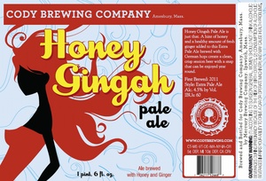 Cody Brewing Company Honey Gingah