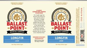 Ballast Point Brewing Company Longfin January 2013