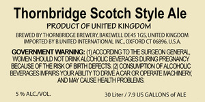 Thornbridge Scotch January 2013