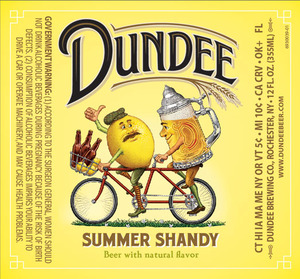 Dundee Summer Shandy January 2013