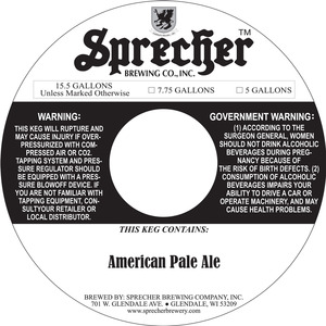 Sprecher American Pale