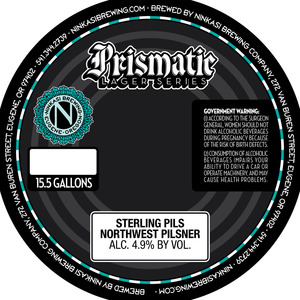 Ninkasi Brewing Company Sterling Pils January 2013