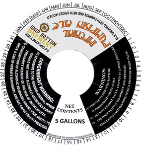 Ship Bottom Brewery Imperial Pumpkin Ale January 2013