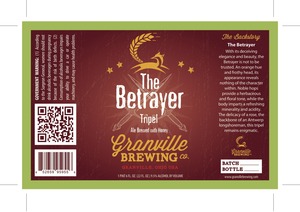 Granville Brewing Co. The Betrayer