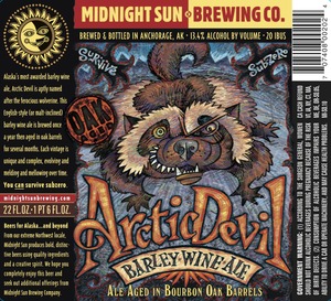 Midnight Sun Brewing Company Arctic Devil January 2013