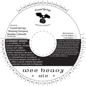 Wee Heavy January 2013