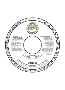 Perennial Artisan Ales Abraxas January 2013