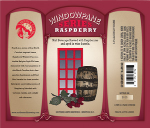Mother Earth Brewing Windowpane Raspberries