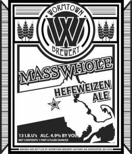 Masswhole Hefeweizen January 2013