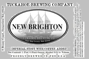 Tuckahoe Brewing Company New Brighton Coffee Stout