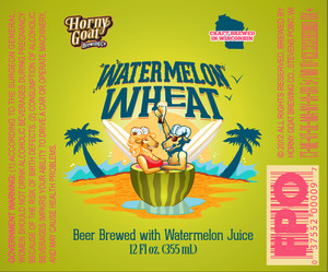 Horny Goat Brewing Co Watermelon Wheat January 2013