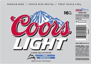 Coors Light January 2013