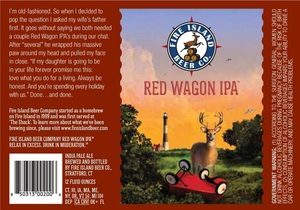 Fire Island Beer Company Red Wagon