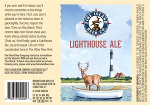 Fire Island Beer Company Lighthouse January 2013