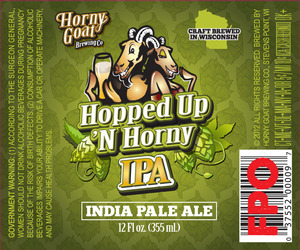 Horny Goat Brewing Co. Hopped Up N' Horny