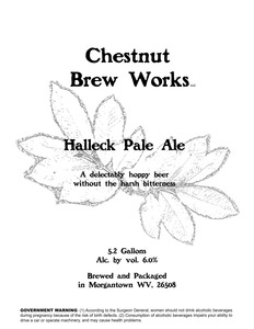 Chestnut Brew Works Halleck