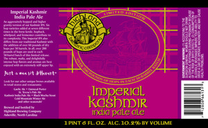 Highland Brewing Co Imperial Kashmir India Pale January 2013