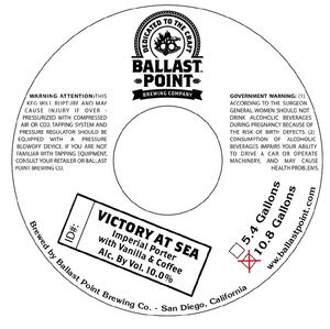 Ballast Point Brewing Company Victory At Sea January 2013